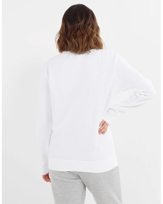 Ellesse White Katana Sweatshirt