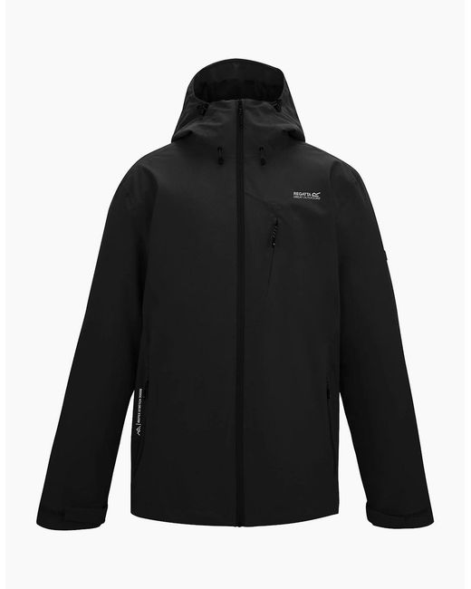 Regatta Black Oklarna Waterproof Jacket for men