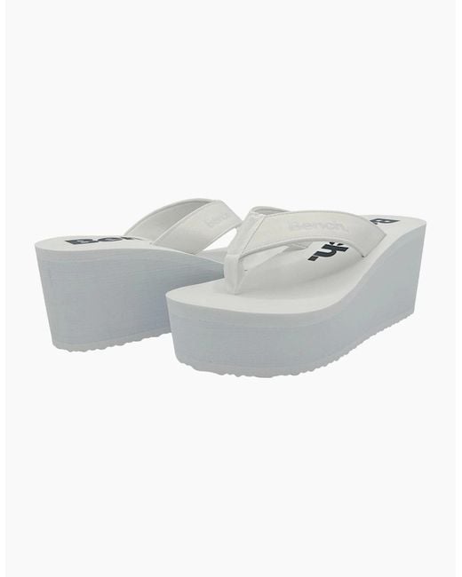 Bench Gray Vacay Flip Flops