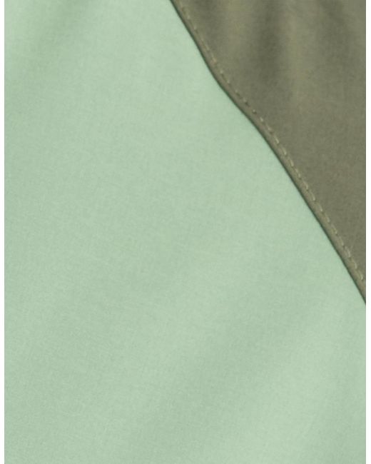 Lyle & Scott Green Sports Panelled Windbreaker Jacket for men