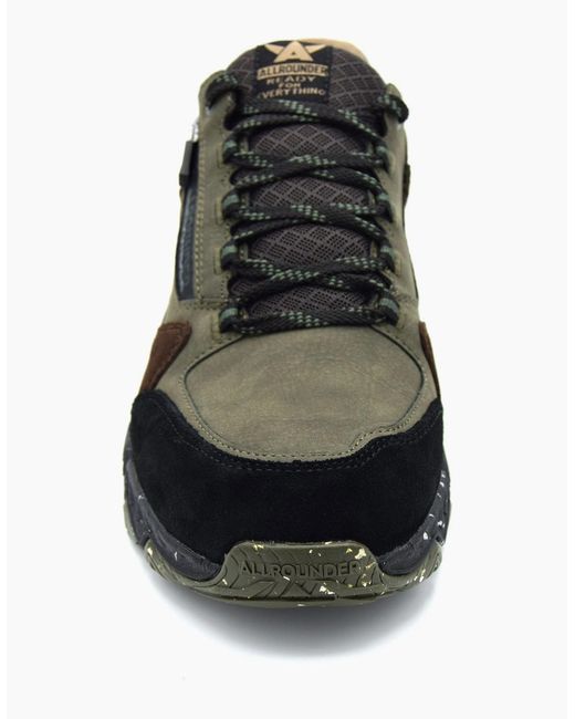 Mephisto Black Allrounder Comet-Tex Casual Shoe for men