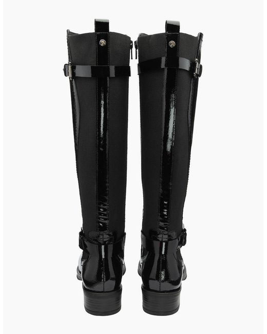Ravel Black Eildon Knee High Boots
