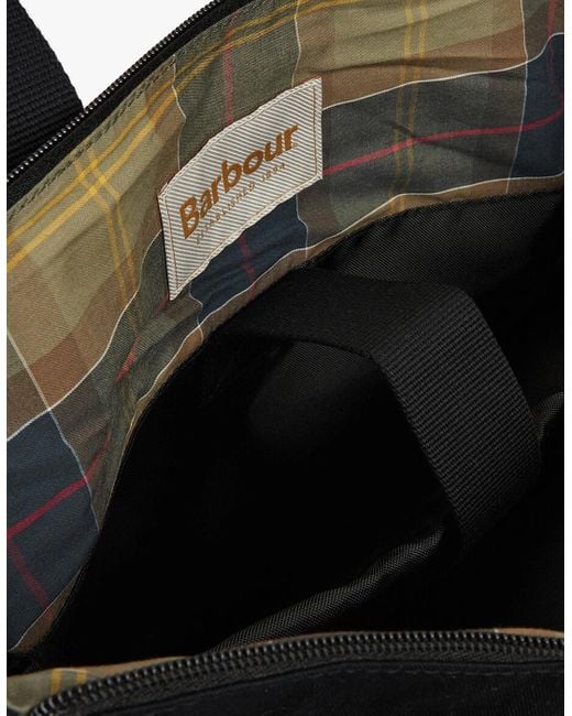Barbour Black Olivia Backpack