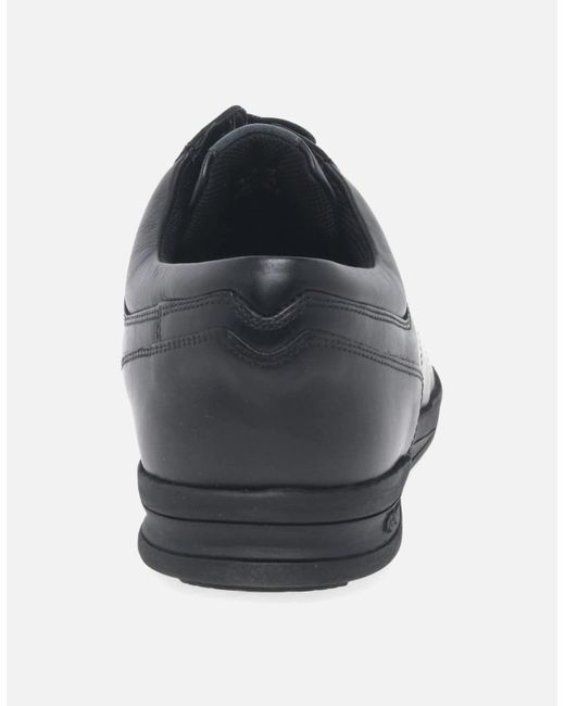 Kickers Black Troiko Lace Lightweight Shoes for men