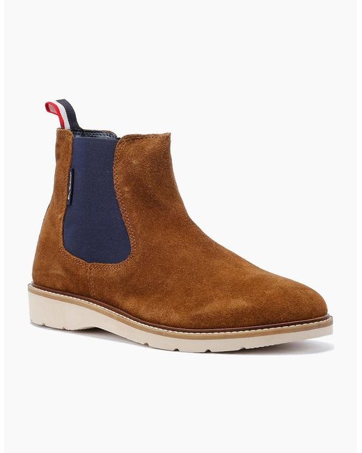 Ben Sherman Brown Hampton Suede Tan Boots for men