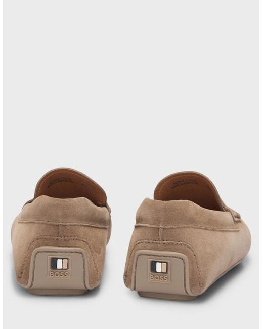 Boss Brown Boss Noel_Mocc_Sdpeb Shoes 260 Med for men