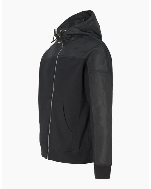 Givenchy Black Branded Windbreaker for men