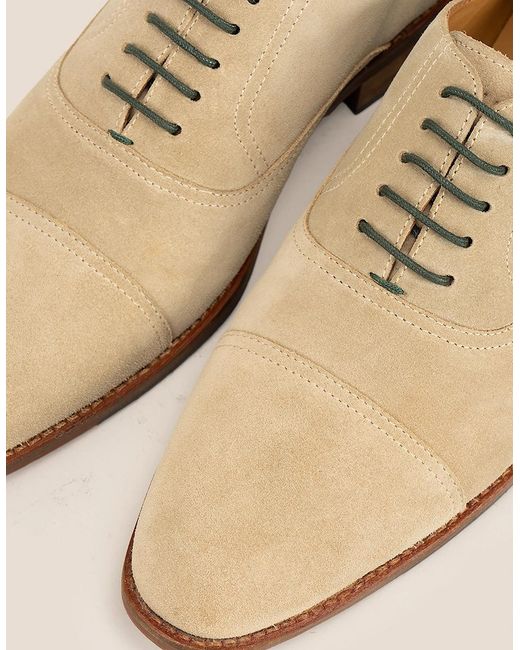 Oswin Hyde Natural Elise Sand Suede for men