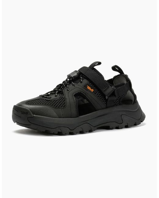 Teva Black Hurricane Xlt3 Closed-Toe Sandals