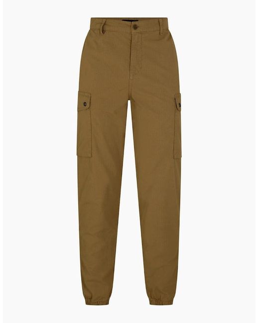 Belstaff Green Command Cargo Trousers for men