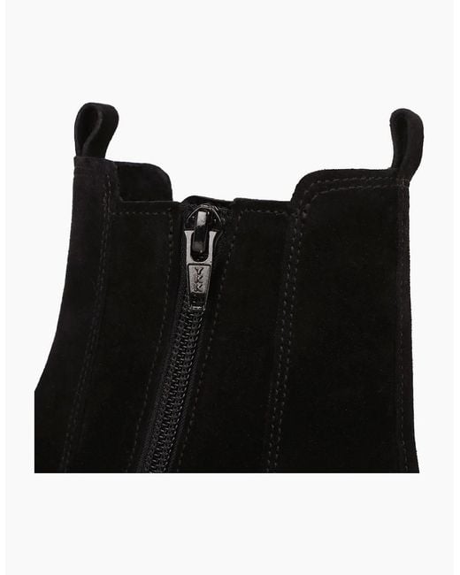 Gabor Black Relaxed Chelsea Boots