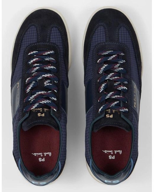 Paul Smith Blue Ps Dover Trainers 49A Dark for men