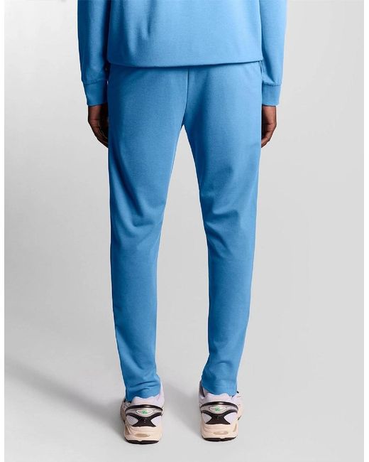 Lyle & Scott Blue Lightweight Joggers for men