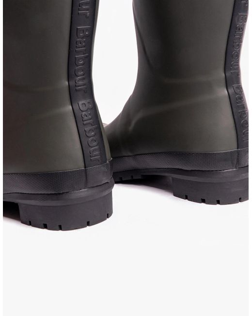 Barbour Black Abbey Wellington Boots