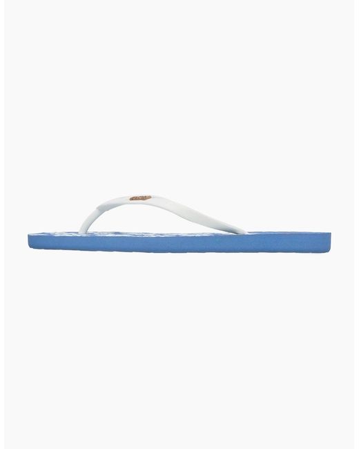 Roxy Blue New Viva Printed Sandals