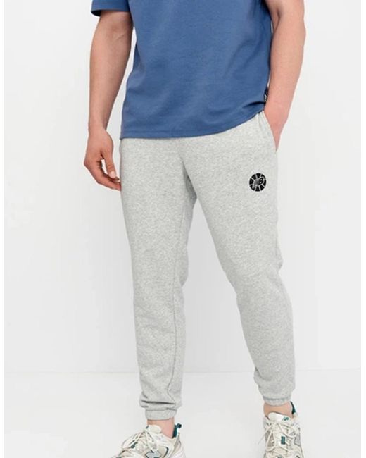New Balance Blue Hoops Fundamentals Sweatpants for men