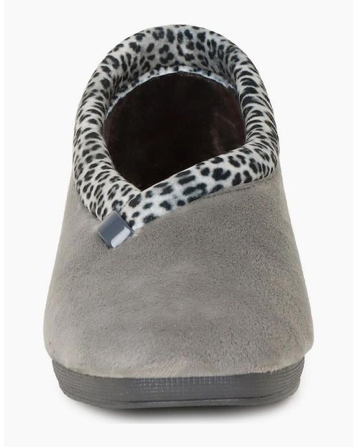 Lunar Gray Paloma Full Slippers