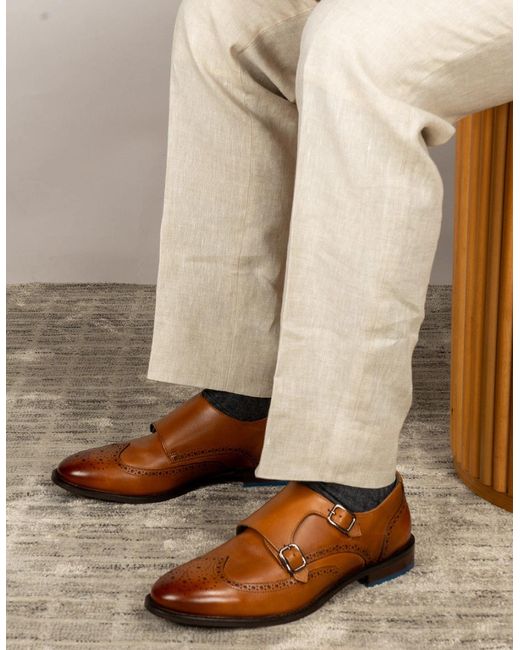 Oswin Hyde Brown Warren Tan for men