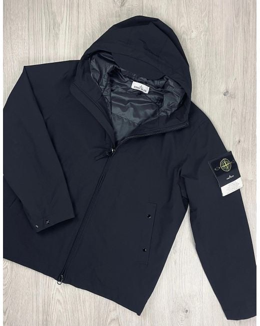 Stone Island Black Primaloft Jacket for men