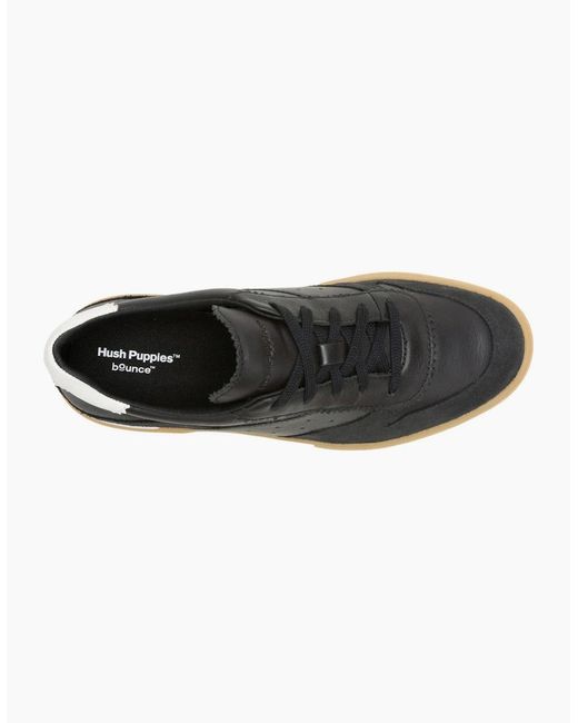 Hush Puppies Black Mae Trainers