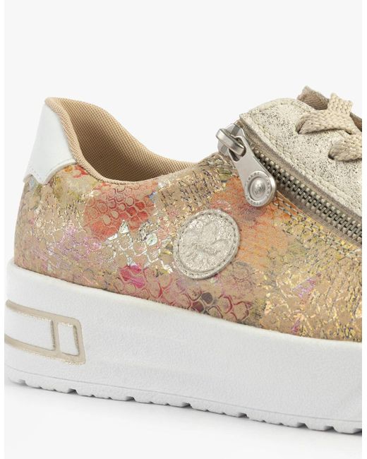 Rieker White N8103-60 Shoes Combination