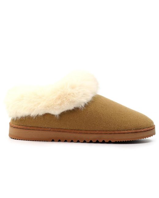 Lunar Brown Cranbrook Boxed Slippers