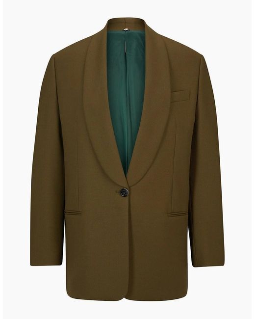 Boss Green Jigago Alica Solid Patterned Blazer