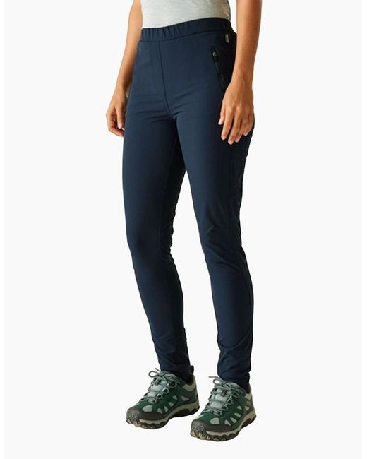 Regatta Blue Ladies Pentre Ii Stretch Walking Trousers