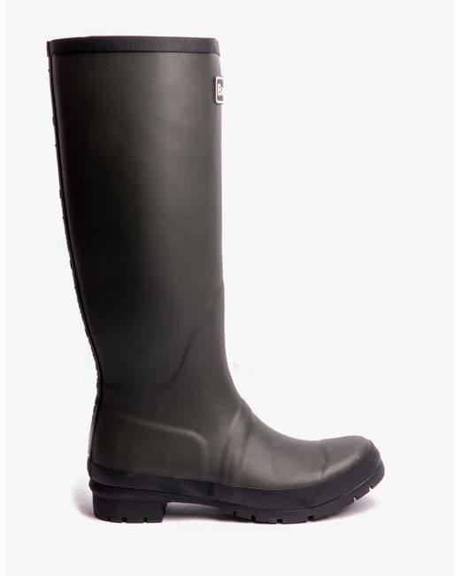 Barbour Black Abbey Wellington Boots