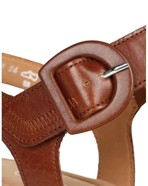Gabor Brown Marion Sandals