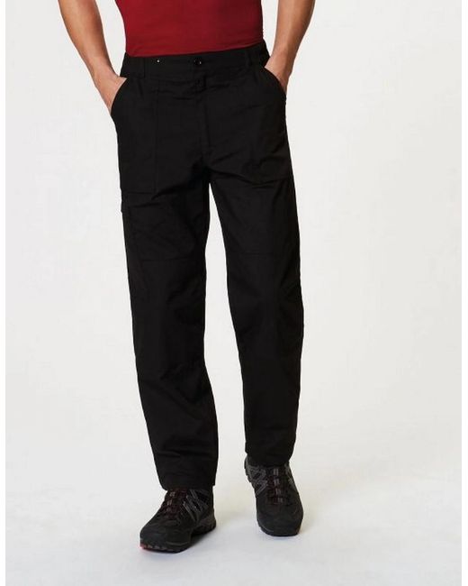 Regatta Black Professional Sports New Lined Action Trousers for men