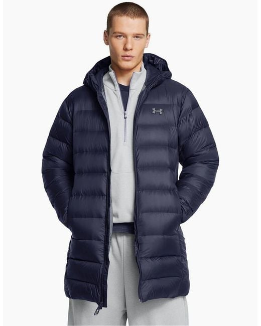 Under Armour Blue Legend Down Parka for men