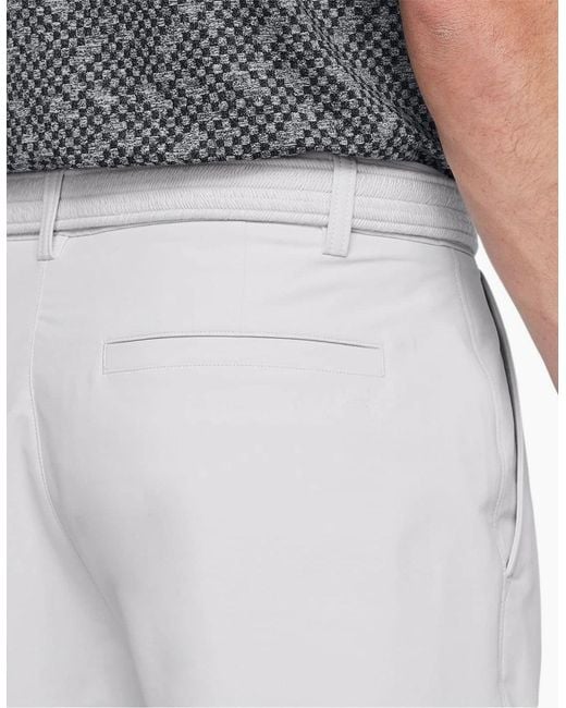 Under Armour White Matchplay Jogger Golf Trousers for men