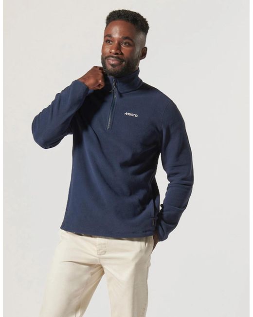 Musto Blue Snug Fleece 2.0 for men