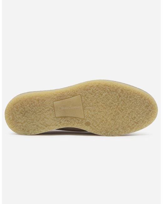 Oliver Sweeney Natural Marana Calf Suede Moccasin Shoes for men