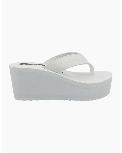Bench Gray Vacay Flip Flops