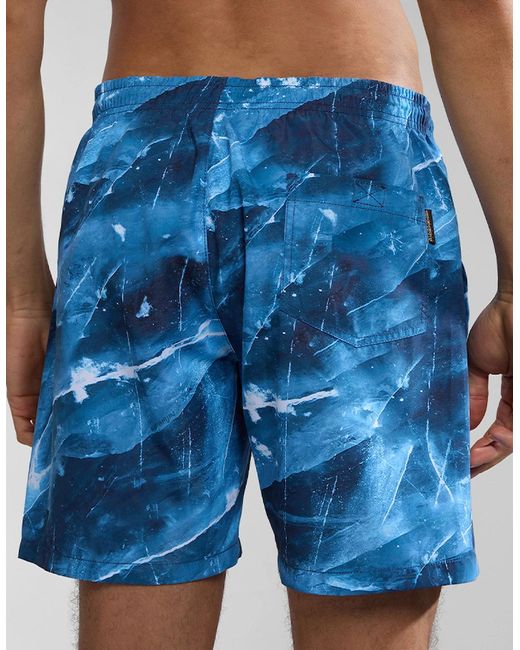 Napapijri Blue Inuvik Swim Shorts for men