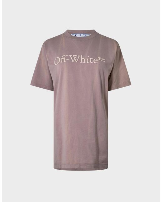 Off-White c/o Virgil Abloh Pink Laundry Tee Nude