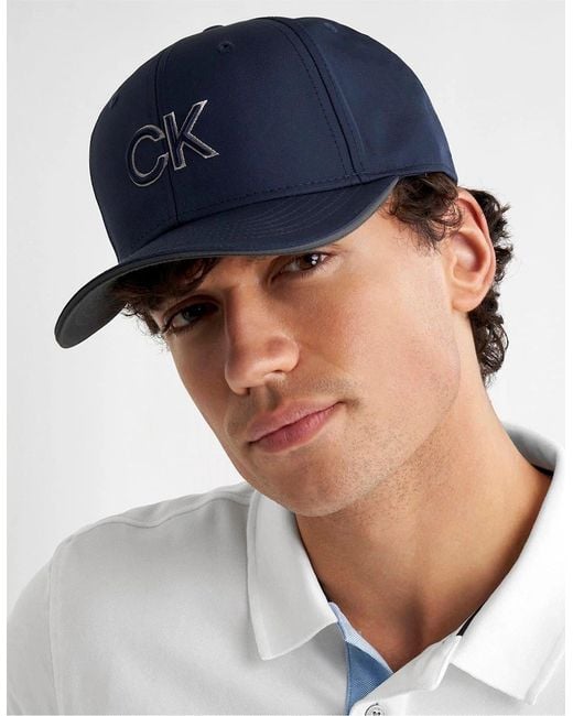 Calvin Klein Blue G Curved Brim Dad Cap for men