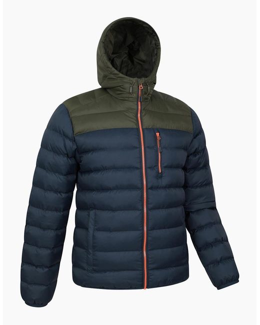 Mountain Warehouse Blue Link Padded Jacket for men