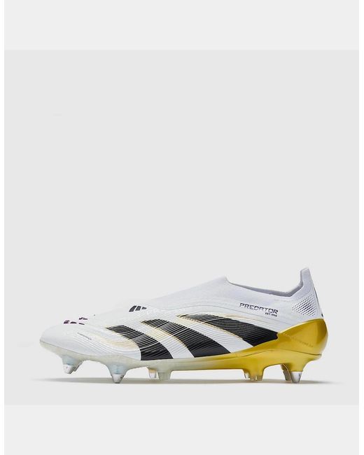 Adidas Predator White Predator Elite Firm Ground Boots for men