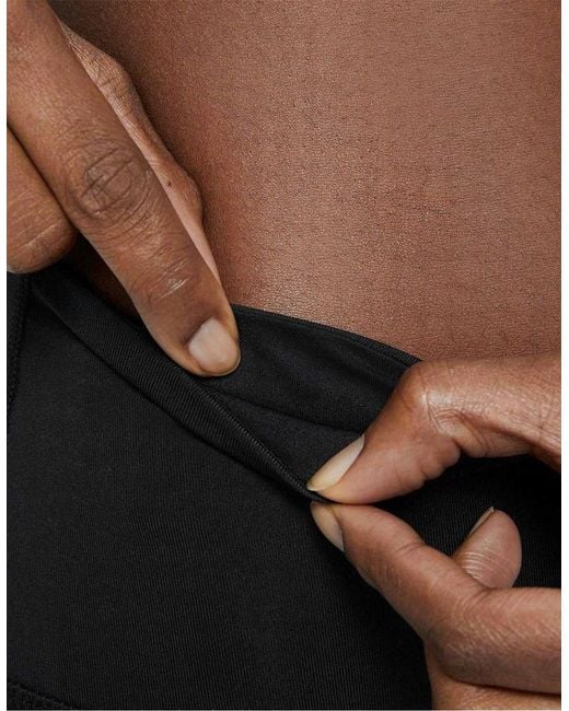 Nike Black Ladies Mid Rise Running Leggings