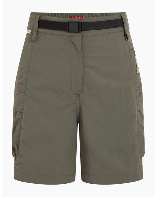 Craghoppers Green Ladies Medina Nosilife Cargo Shorts