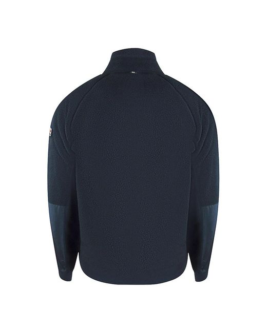 Aquascutum Blue Active One Sherpa Jacket