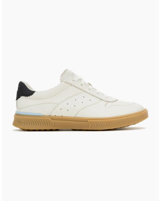 Hush Puppies White Mae Trainers