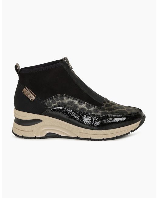Rieker Black Athens Ankle Boots