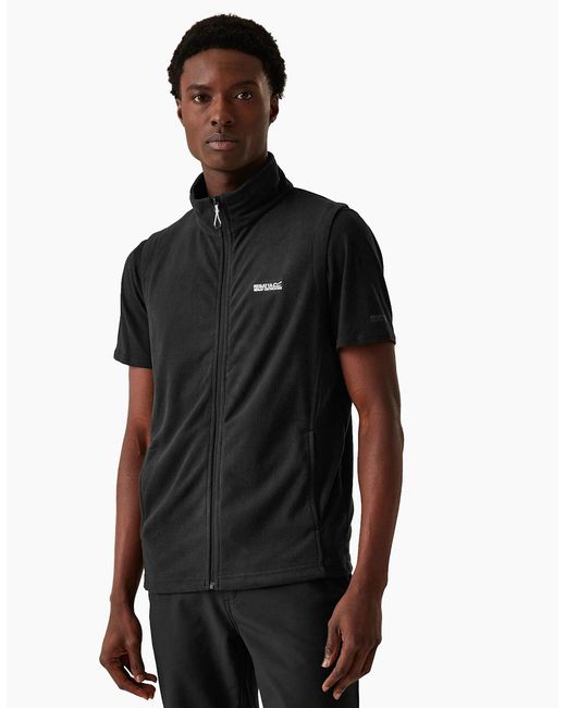Regatta Black Great Outdoors Outdoor Classics Tobias Ii Bodywarmer Gilet for men