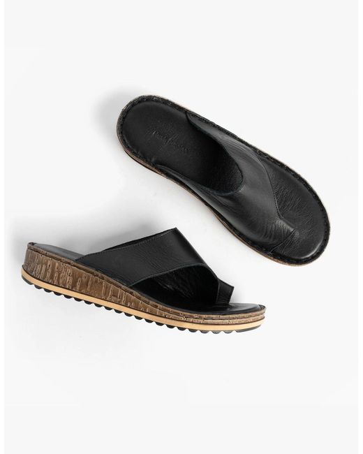 Hush Puppies Brown Elissa Toepost Sandals