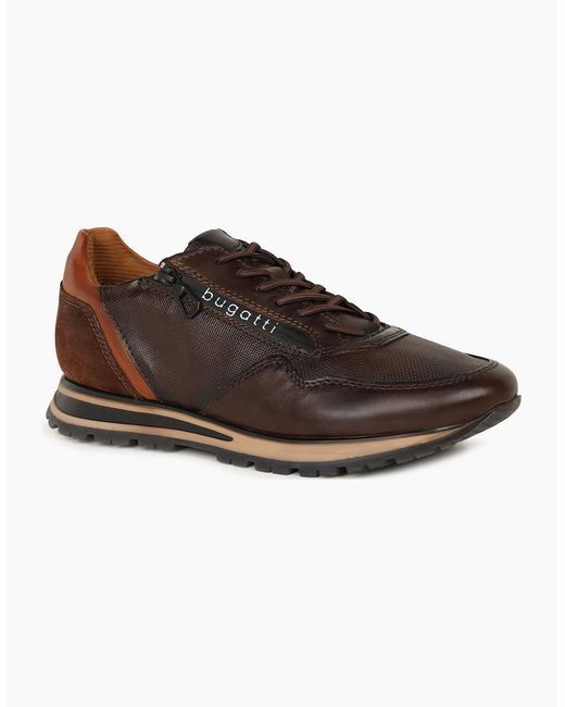 Bugatti Brown Casper Trainers for men