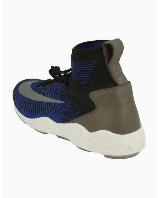 Nike Mercurial Blue Nike Zoom Mercurial Xi Fk Hi Top Trainers 844626 004 for men